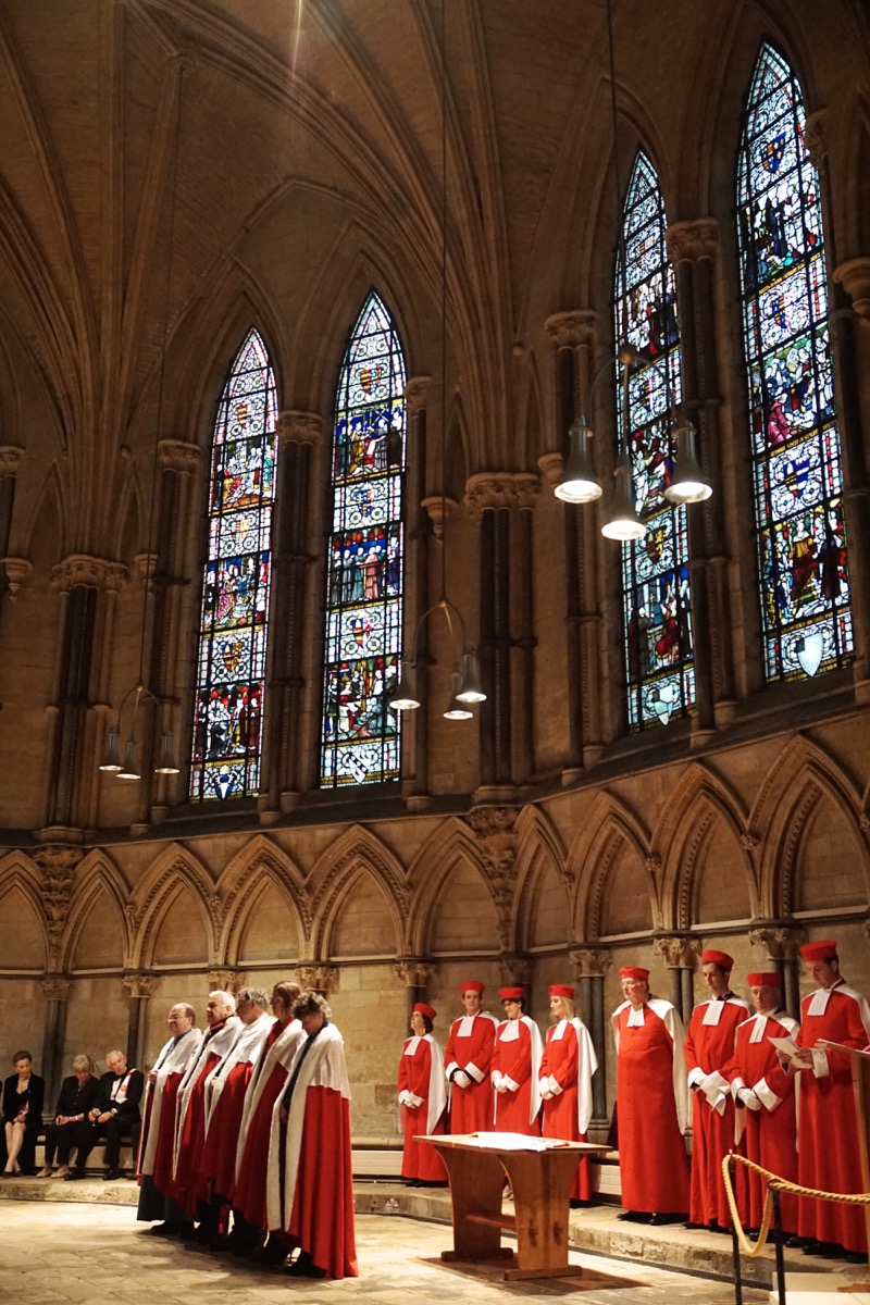to a Chapter in the Chapter House